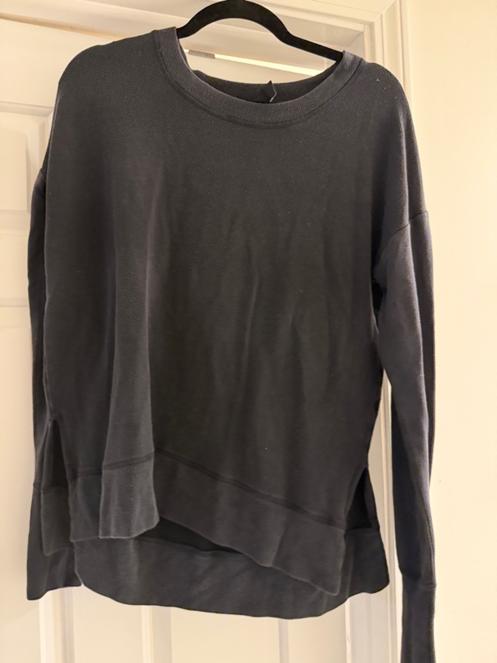 Black Layered Pullover
